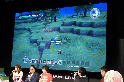画像ギャラリー No.007のサムネイル画像 / ［TGS 2015］堀井雄二氏が直々にアレフガルドの作り方を解説。「ドラゴンクエストビルダーズ」のスペシャルトークショウレポート