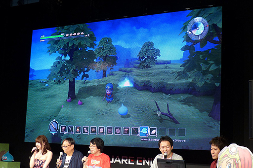 画像ギャラリー No.008のサムネイル画像 / ［TGS 2015］堀井雄二氏が直々にアレフガルドの作り方を解説。「ドラゴンクエストビルダーズ」のスペシャルトークショウレポート