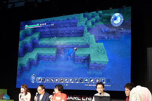 画像ギャラリー No.013のサムネイル画像 / ［TGS 2015］堀井雄二氏が直々にアレフガルドの作り方を解説。「ドラゴンクエストビルダーズ」のスペシャルトークショウレポート