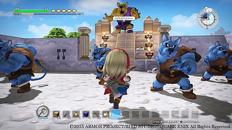 画像ギャラリー No.011のサムネイル画像 / 「ドラゴンクエストビルダーズ」，メルキドから旅立つ先は病に冒された大陸リムルダール。死者が“くさった死体”となって襲い来る