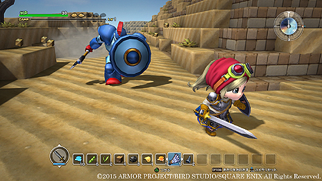 画像ギャラリー No.004のサムネイル画像 / 「ドラゴンクエストビルダーズ」にはストーリーモードのほか「フリービルドモード」が存在。ほかのプレイヤーとの建物の共有も可能に