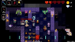 画像ギャラリー No.010のサムネイル画像 / 「クリプト・オブ・ネクロダンサー」がPS4/PS Vitaに移植。リズムに合わせてダンジョンを踏破するローグライクゲーム
