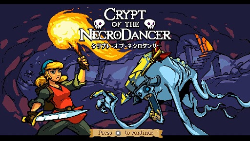 画像ギャラリー No.001のサムネイル画像 / ローグライクとリズムゲームが融合した「クリプト・オブ・ネクロダンサー」。手軽なPS Vita版でその魅力を再発見!