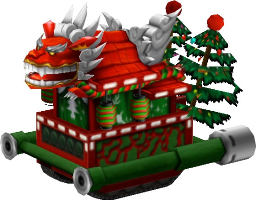 画像ギャラリー No.003のサムネイル画像 / 「METAL MAX FIREWORKS」にクリスマス仕様の「山車」が登場