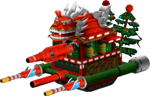 画像ギャラリー No.007のサムネイル画像 / 「METAL MAX FIREWORKS」にクリスマス仕様の「山車」が登場