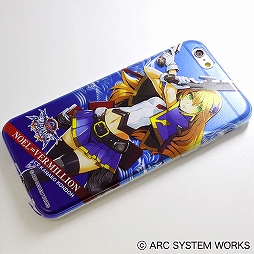 画像ギャラリー No.001のサムネイル画像 / 「BLAZBLUE CENTRALFICTION」「黒蝶のサイケデリカ」仕様のスマホケースが登場