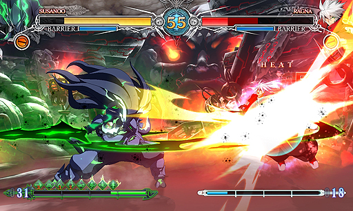 画像ギャラリー No.005のサムネイル画像 / アーケード版「BLAZBLUE CENTRALFICTION」に「Es」「マイ＝ナツメ」「スサノオ」が参戦へ。アップデート（Ver.1.30）実施は12月8日