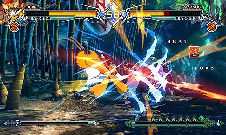 画像ギャラリー No.016のサムネイル画像 / アーケード版「BLAZBLUE CENTRALFICTION」のVer.2.0が本日より稼働。獣兵衛参戦に店舗間対戦対応,バトルバランスの変更も