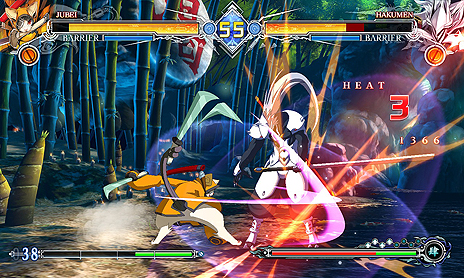 画像ギャラリー No.017のサムネイル画像 / アーケード版「BLAZBLUE CENTRALFICTION」のVer.2.0が本日より稼働。獣兵衛参戦に店舗間対戦対応,バトルバランスの変更も