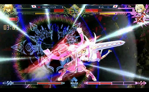 画像ギャラリー No.003のサムネイル画像 / ［EVO Japan］「BLAZBLUE CENTRALFICTION」部門はフェンリっち選手が優勝