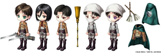 画像ギャラリー No.006のサムネイル画像 / 「タワー オブ プリンセス」で「進撃の巨人」コラボが開催。期間中はログインしたプレイヤー全員に「超大型巨人の仮面」がプレゼント