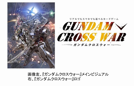 画像ギャラリー No.001のサムネイル画像 / TCG「ガンダムクロスウォー」,第1弾ブースターパックが10月30日発売
