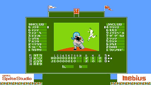 画像ギャラリー No.005のサムネイル画像 / 「燃えろ!!プロ野球2016」開発スタッフに聞く,ジャレコゲームのキャラクターをあえてファミコン画質で蘇らせた理由