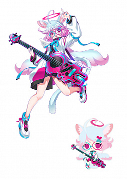画像ギャラリー No.010のサムネイル画像 / TVアニメ「SHOW BY ROCK!!」に新ガールズバンド「ゼロティックホリック」が登場