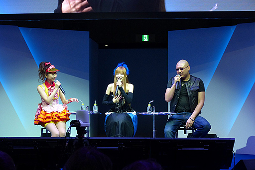 画像ギャラリー No.002のサムネイル画像 / ［TGS 2015］「オーディンスフィア レイヴスラシル」のステージをレポート。イソッチさんとマフィア梶田氏が出張MCを担当し，コスプレ占い師の渚さんも登場