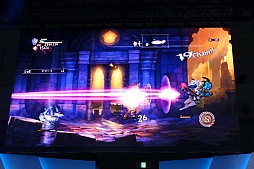 画像ギャラリー No.012のサムネイル画像 / ［TGS 2015］「オーディンスフィア レイヴスラシル」のステージをレポート。イソッチさんとマフィア梶田氏が出張MCを担当し，コスプレ占い師の渚さんも登場