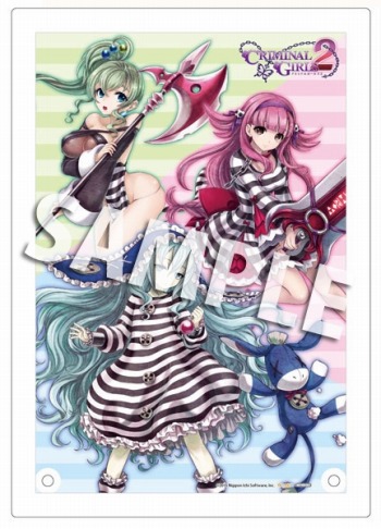 画像ギャラリー No.005のサムネイル画像 / 「クリミナルガールズ2」店舗別予約特典の内容を公開