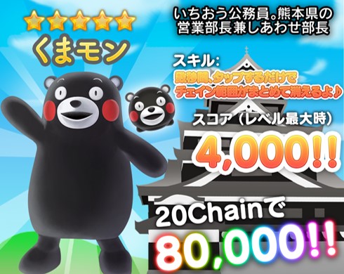 画像ギャラリー No.005のサムネイル画像 / 「いっしょにプルプル」に熊本県の営業部長兼しあわせ部長“くまモン”が登場