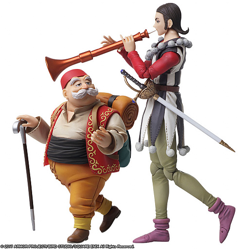 画像ギャラリー No.001のサムネイル画像 / アクションフィギュアBRING ARTSに「ドラゴンクエストXI」のシルビアとロウがセットで登場