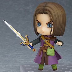 画像ギャラリー No.008のサムネイル画像 / 「ドラゴンクエストXI」の主人公がねんどろいどに。交換用表情パーツや剣，盾，スライムなどが付属し9月発売へ
