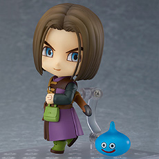 画像ギャラリー No.011のサムネイル画像 / 「ドラゴンクエストXI」の主人公がねんどろいどに。交換用表情パーツや剣，盾，スライムなどが付属し9月発売へ