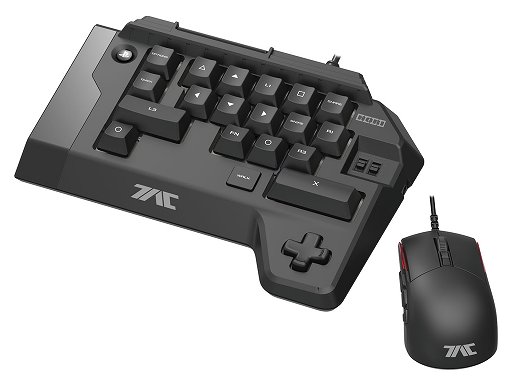 画像ギャラリー No.003のサムネイル画像 / HORI，「タクティカルアサルトコマンダー」シリーズの新製品3種を10月20日に発売。“半分に切ったゲームパッド”など特徴的な操作のデバイスが登場