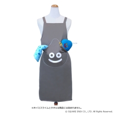 画像ギャラリー No.006のサムネイル画像 / ドラゴンクエストシリーズのスライムをモチーフにしたミニテーブルとぬいぐるみ付きエコバッグ,エプロンが発売決定