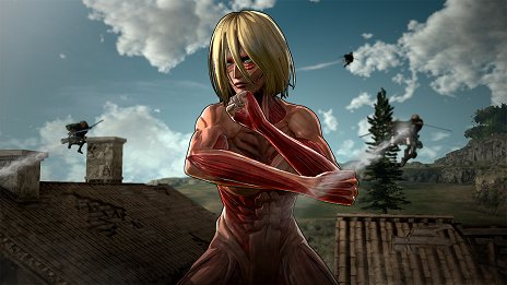 画像ギャラリー No.015のサムネイル画像 / 「進撃の巨人」，女型の巨人との戦いが描かれる第3章のイベントシーンが公開