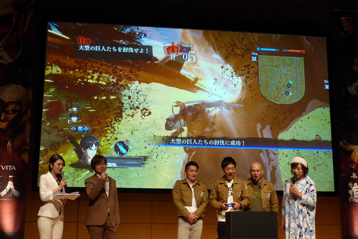 画像ギャラリー No.010のサムネイル画像 / 「進撃の巨人」完成発表会をレポート。オンライン協力プレイが実装される無料アップデートの内容や，体験版のプレイレポートもお届けしよう