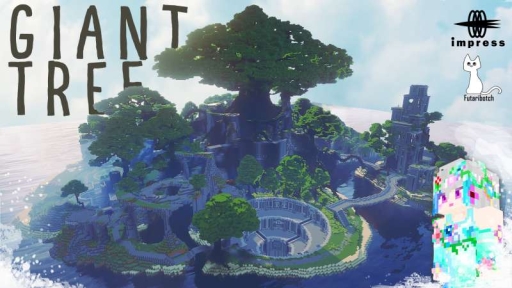 画像ギャラリー No.001のサムネイル画像 / 「Minecraft」のマーケットプレイスに巨大樹のある島「GIANT TREE」が登場