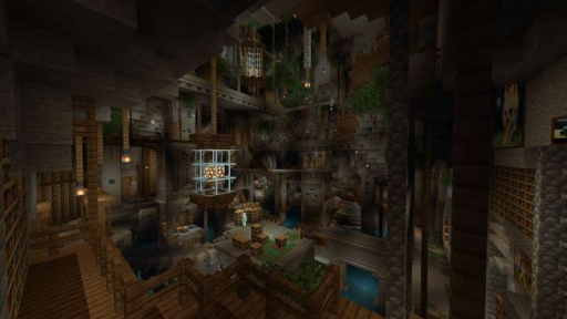 画像ギャラリー No.002のサムネイル画像 / 「Minecraft」のマーケットプレイスに巨大樹のある島「GIANT TREE」が登場