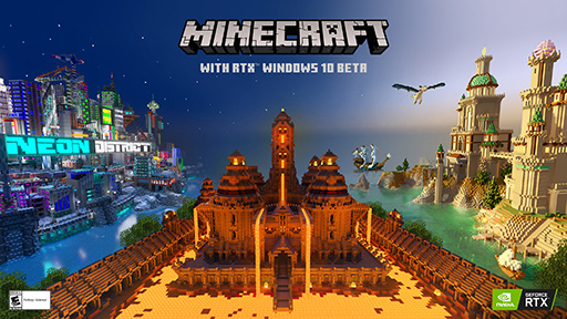 画像ギャラリー No.002のサムネイル画像 / レイトレーシング対応版「Minecraft with RTX」のβ版が4月17日に公開。物理ベースレンダリングやDLSS 2.0にも対応