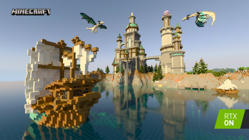 画像ギャラリー No.008のサムネイル画像 / リアルタイムレイトレーシング対応の「Minecraft with RTX」β版インプレッション。そのグラフィックスはいかに変貌するか