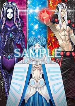 画像ギャラリー No.003のサムネイル画像 / 「イグジストアーカイヴ」店舗別予約特典の内容を公開。箕星太朗氏によるイラストを15種類用意