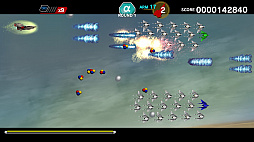 画像ギャラリー No.019のサムネイル画像 / 「ダライアスバーストCS」,カプコンとコラボした最新DLCの機体を紹介。DLCの展開は今後も続く?