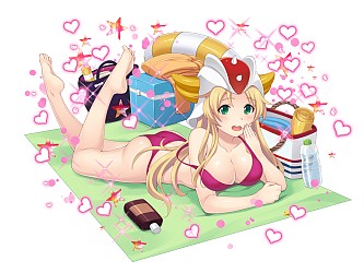 画像ギャラリー No.018のサムネイル画像 / 「モン娘（むす）☆は〜れむ」で，アニメ「ロボットガールズZ」とのコラボが本日スタート