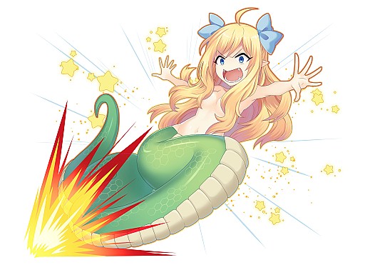 画像ギャラリー No.002のサムネイル画像 / 「モン娘(むす)☆は〜れむ」,TVアニメ「邪神ちゃんドロップキック」とのコラボイベントがスタート