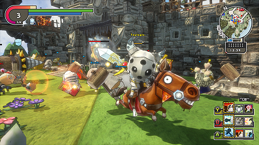 画像ギャラリー No.005のサムネイル画像 / 「Happy Wars」Windows 10版の配信がスタート。Xbox One版とのクロスプラットフォームプレイ，3プラットフォームでのセーブデータ共有に対応