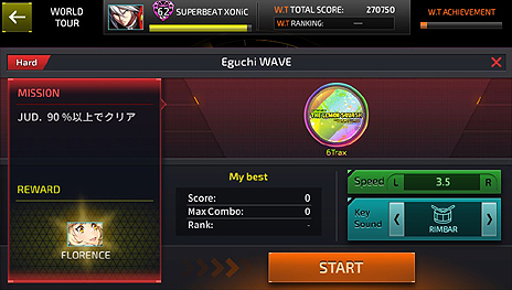 画像ギャラリー No.010のサムネイル画像 / 「DJMAX」の精神的後継作となるPS Vita用新作リズムゲーム「SUPERBEAT XONiC」が本日発売