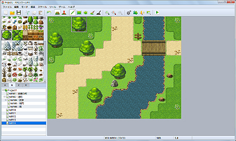 画像ギャラリー No.011のサムネイル画像 / 「RPGツクールMV」(PC/Mac)が2015年末発売に向けて開発中。今作はスマホ向けのネイティブアプリも開発可能に