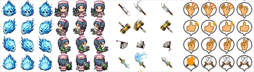 画像ギャラリー No.002のサムネイル画像 / 「RPGツクール」シリーズの累計販売数が100万本を突破。「RPGツクールMV」で使用できる無料素材セットの配布や割引セールを開催
