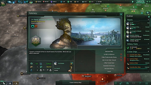 画像ギャラリー No.023のサムネイル画像 / パラドゲーがついに宇宙進出。「Stellaris」がなぜ,ファンから大きな支持を受けたのかを探ってみた