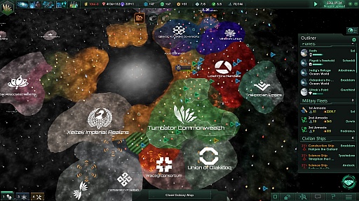 画像ギャラリー No.025のサムネイル画像 / パラドゲーがついに宇宙進出。「Stellaris」がなぜ,ファンから大きな支持を受けたのかを探ってみた