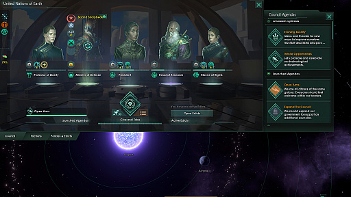 画像ギャラリー No.002のサムネイル画像 / 「Stellaris」の新拡張パック「Galactic Paragons」発表。最大5人で1つの帝国を運営するPvEモードのテストも実施中