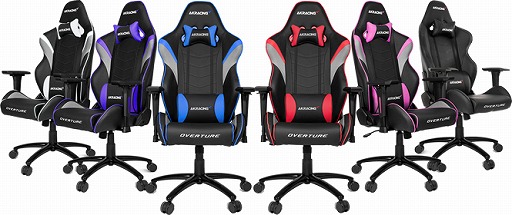 画像ギャラリー No.001のサムネイル画像 / AKRacingのゲーマー向けチェア「Overture」がヨドバシカメラで販売開始