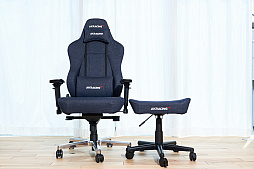画像ギャラリー No.007のサムネイル画像 / 岡山デニムを使用したAKRacingのゲーマー向けチェアが販売中。置く場所を選ばない同商品の魅力を写真いっぱいでお届け【PR】