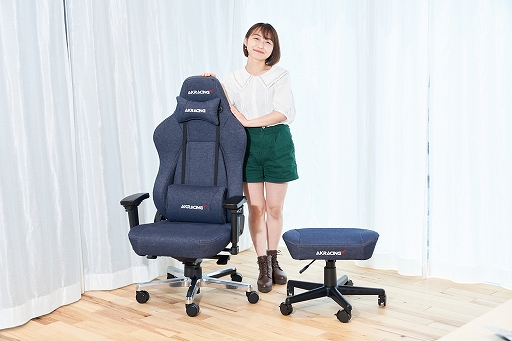 画像ギャラリー No.037のサムネイル画像 / 岡山デニムを使用したAKRacingのゲーマー向けチェアが販売中。置く場所を選ばない同商品の魅力を写真いっぱいでお届け【PR】