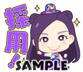 画像ギャラリー No.005のサムネイル画像 / 「しゃちほこ〜る」メンバーが考案した「ちびキャラLINEスタンプ」が登場