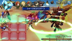 画像ギャラリー No.020のサムネイル画像 / パネルをフリックして戦うゲームシステムに注目。スマホ向け新作RPG「ミラーズクロッシング」のメディア体験会をレポート