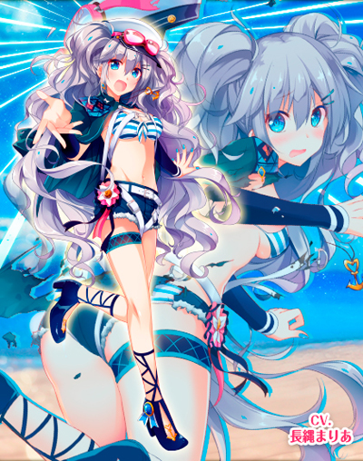 画像ギャラリー No.012のサムネイル画像 / 「編隊少女」，水着イベント「メッセージインアボトル」開催